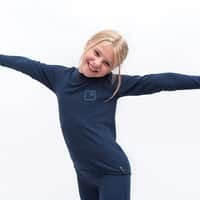 Double Face Logo Up - Juniorsk set trika s dlouhm rukvem + spodky